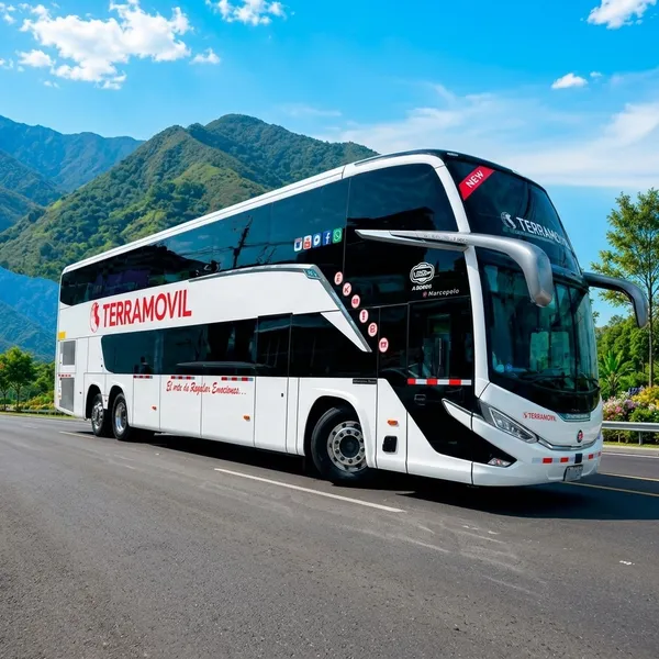 Espacio interno de un bus EcoVip